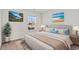 Beautiful bedroom features large window for plenty of sunlight at 1586 Jardine Loop, Little River, SC 29566