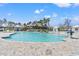 A large community pool and pool house provide a stunning amenity for residents at 1586 Jardine Loop, Little River, SC 29566