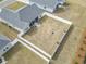 Aerial view showcasing a white fenced in backyard at 211 Copperwood Loop, Conway, SC 29526