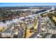 Aerial view of the condo community with easy parking, waterway access, and landscaping at 2180 Waterview Dr. # 713, North Myrtle Beach, SC 29582