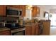 Functional kitchen with stainless steel appliances and ample counter space at 259 19Th Ave. S, Myrtle Beach, SC 29577