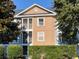 Exterior building view showing the balcony, windows and landscape at 4637 Lightkeepers Way # 4-A, Little River, SC 29566