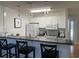 Kitchen featuring modern stainless appliances, granite countertops, and stylish pendant lighting at 4637 Lightkeepers Way # 4-A, Little River, SC 29566