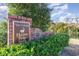 A brick monument marks the entrance to the Hunters Ridge Plantation at 621 Cottontail Trail, Myrtle Beach, SC 29588