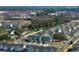 Wide aerial view of neighborhood, amenities, and proximity to shopping and entertainment venues at 622 Lorenzo Dr. # 622, North Myrtle Beach, SC 29582