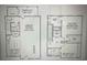 Floor plan showing layout of first and second floor of the home at 845 Hall Lane # B, Myrtle Beach, SC 29577