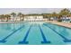 Well maintained long lap pool at 845 Hall Lane # B, Myrtle Beach, SC 29577