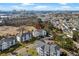 Aerial view of the condo community showcasing location, buildings, and nearby amenities at 901 West Port Dr. # 1611, North Myrtle Beach, SC 29582