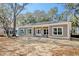 Charming single-story home featuring neutral siding, a welcoming entryway, and mature shade trees at 2212 Old Charleston Rd., Georgetown, SC 29440