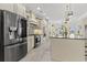 Modern kitchen featuring stainless steel appliances and granite countertops at 1012 Dowitcher Dr., Conway, SC 29526