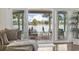Lake view from the outdoor patio with comfortable seating at 1012 Dowitcher Dr., Conway, SC 29526