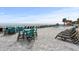 Outdoor water park area with fun water features and palm trees, great for Gathering entertainment at 107 S Ocean Blvd. # 2106, Myrtle Beach, SC 29577