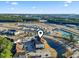 Aerial view of community featuring organized parking, water features, and easy highway access at 110 South Shore Blvd. # 302, Longs, SC 29568