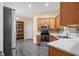 Well-equipped kitchen with stainless steel appliances and ample cabinet space at 1205 Woodruff Ct., Conway, SC 29526