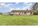 Expansive lawn and backyard featuring a large manicured lawn at 1888 Singing Pines Dr., Conway, SC 29527