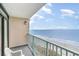 Balcony view overlooking a sandy beach and ocean at 201 74Th Ave. N # 2941, Myrtle Beach, SC 29572