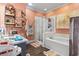 Elegant bathroom featuring a glass-enclosed shower, soaking tub, and stylish fixtures at 2304 Pointe Marsh Ln., North Myrtle Beach, SC 29582