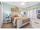 Comfortable bedroom featuring a plush bed, stylish decor, and a relaxing atmosphere at 2304 Pointe Marsh Ln., North Myrtle Beach, SC 29582