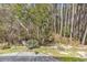 View of home's wooded backyard including a patio and natural landscaping at 248 Upper Saddle Circle, Conway, SC 29526