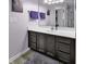 This bathroom features a spacious vanity with dark cabinets at 248 Upper Saddle Circle, Conway, SC 29526