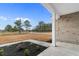 Well maintained landscaping in the front yard, with brick siding and white trim at 3329 Hughes Gasque Rd., Aynor, SC 29511