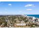 Scenic aerial view showcasing the coastal community with oceanfront properties and lush greenery at 405 21St Ave. S # 2H, North Myrtle Beach, SC 29582
