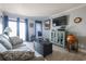 Cozy living room boasting comfortable seating, tasteful decor, and ample natural light at 5601 N Ocean Blvd. # B306, Myrtle Beach, SC 29577