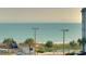 Serene view of the beach and calm ocean from a high vantage point at 5905 S Kings Highway # 432-A, Myrtle Beach, SC 29575