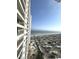 Stunning aerial view of the beach, RV park, and building from the balcony at 5905 South Kings Hwy. # 1116, Myrtle Beach, SC 29575