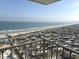 Breathtaking aerial view from the balcony overlooking the beach and RV park at 5905 South Kings Hwy. # 1116, Myrtle Beach, SC 29575