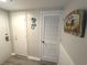 Hallway featuring a closet, decor, and access to other rooms at 5905 South Kings Hwy. # 1116, Myrtle Beach, SC 29575