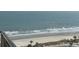 Beautiful ocean view from the property with a view of the beach at 5905 South Kings Hwy. # 1116, Myrtle Beach, SC 29575