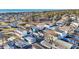 Wonderful aerial view showcasing the unique neighborhood and its proximity to the beautiful ocean at 6001-5124 S Kings Hwy., Myrtle Beach, SC 29575