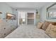 Comfortable bedroom with a view of the outside through the blinds at 6001-5124 S Kings Hwy., Myrtle Beach, SC 29575