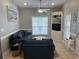 Cozy living room with neutral tones, comfortable seating, and stylish coastal decor at 6001-O4 S Kings Hwy., Myrtle Beach, SC 29575