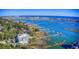 Stunning aerial view of waterfront homes with private docks along a marshy coastline at 624 Blackberry Ave., Murrells Inlet, SC 29576