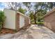 A small storage building constructed of brick with an additional garage at 5616 N Kings Hwy., Myrtle Beach, SC 29577