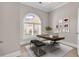Bright home office with built in desk, natural light, and decor at 129 Waterfall Circle, Little River, SC 29566