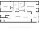 Detailed floor plan showcasing layout with bedrooms, baths, kitchen, dining, living, and balcony at 4616 Greenbriar Dr. # H8, Little River, SC 29566