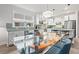 Eat-in kitchen and dining area with modern lighting at 5834 Cremona Dr., Myrtle Beach, SC 29577