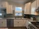Modern kitchen featuring stainless steel appliances and sleek cabinetry at 5834 Cremona Dr., Myrtle Beach, SC 29577