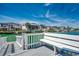 Beautiful waterfront view from the dock and bench seating, perfect for enjoying the weather at 325 52Nd Ave. N, North Myrtle Beach, SC 29582