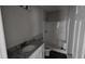 Bathroom features a granite vanity top and shower/tub combo at 3566 Steamer Trace Rd., Conway, SC 29527