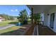 Welcoming front porch with charming details and ample space for outdoor enjoyment at 3566 Steamer Trace Rd., Conway, SC 29527