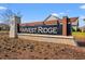 Welcome to Harvest Ridge: Community sign with beautiful landscaping at 380 Harvest Ridge Way, Conway, SC 29527