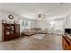 Bright living room with modern decor, comfortable seating, and plenty of natural light at 380 Harvest Ridge Way, Conway, SC 29527