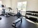 Community gym featuring several cardio machines, weights, and weight bench for residence to use at 5088 Wavering Place Loop, Myrtle Beach, SC 29579