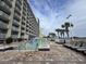 Resort splash pad for Gathering fun near the beach, restaurants, and hotel rooms at 5300 N Ocean Blvd. # 217, Myrtle Beach, SC 29577