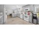 Open-concept kitchen boasts modern appliances and plenty of counter space for cooking at 107 Ben Horry Trail, Pawleys Island, SC 29585