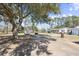 Large lot with mature trees, space for parking and outdoor activities at 107 Ben Horry Trail, Pawleys Island, SC 29585